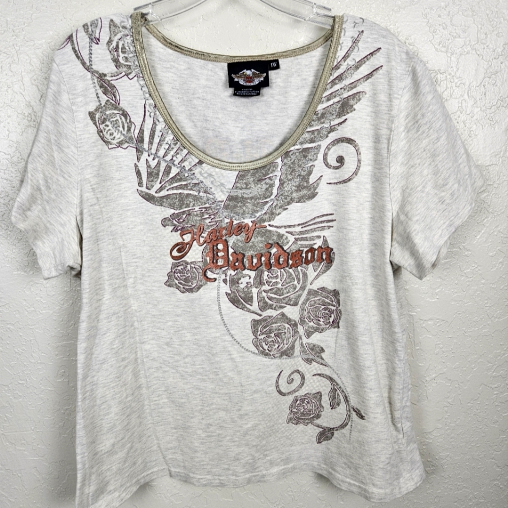 Harley Davidson Graphic Tee Plus Size 1w/1x